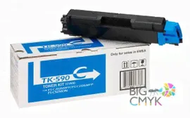 Тонер-картридж голубой TK-590C Kyocera FS-C5250DN/C2026/2126/2526/2626MFP/P6026CDN