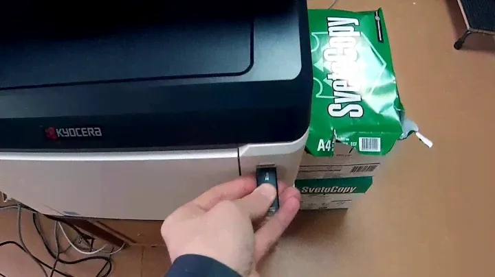 🖨️ Kyocera m6026cdn. Печать PDF с USB-флешки (без ПК) | ЭТО ПРОСТО 💻