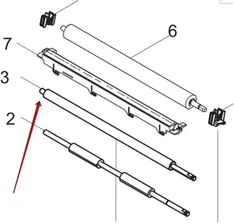 Ролик регистрации KYOCERA 302LV94180