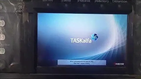 Kyocera taskalfa 420i error || Kyocera Printer Error