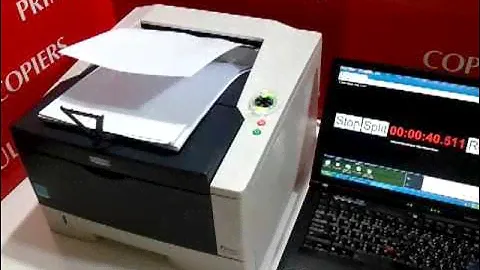 Kyocera FS-1120D: ทดสอบความเร็ว