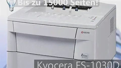 Günstiger Studentendrucker - Kyocera FS-1030D