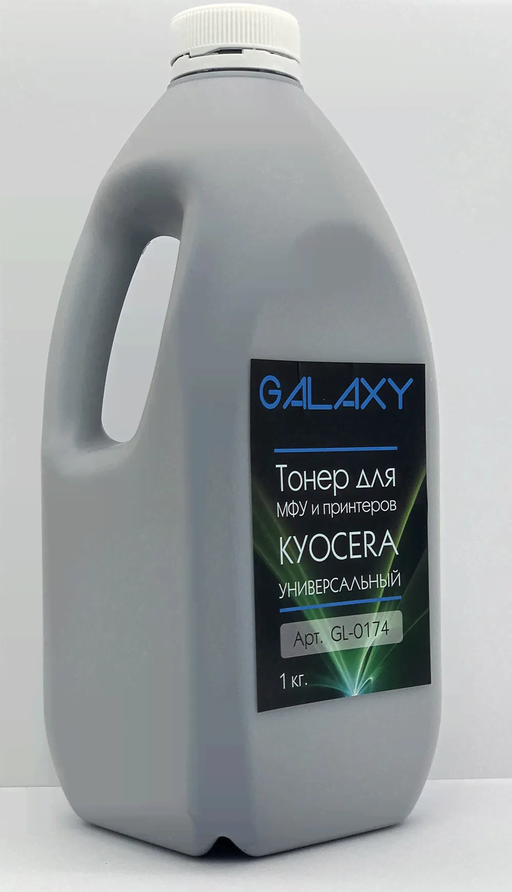 Тонер GALAXY для Kyocera УНИВЕРСАЛЬНЫЙ 1 kg (1кг/бутылка)-0