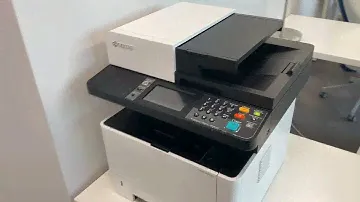 Сканирование и замена картриджа KYOCERA M2835dw