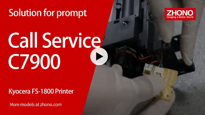 Solutions for the Prompt “Call service. C7900” on Kyocera FS-1800 Printer