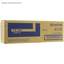 Тонер Картридж Kyocera TK-160 черный для Kyocera FS-1120D