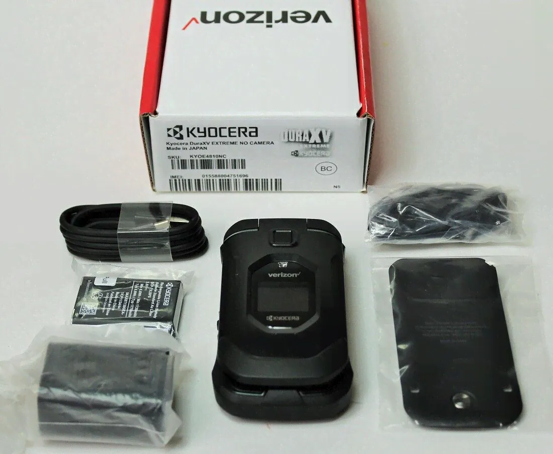 Kyocera DuraXV Extreme E4810 16GB Black NO Camera(Verizon/GSM UNLOCK) NEW OTHER-0