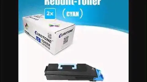 Eurotone Toner fr Kyocera FS C8020MFP FS C8025MFP FS C8520MFP FS C8525MFP   ersetzen TK 895 2x BK