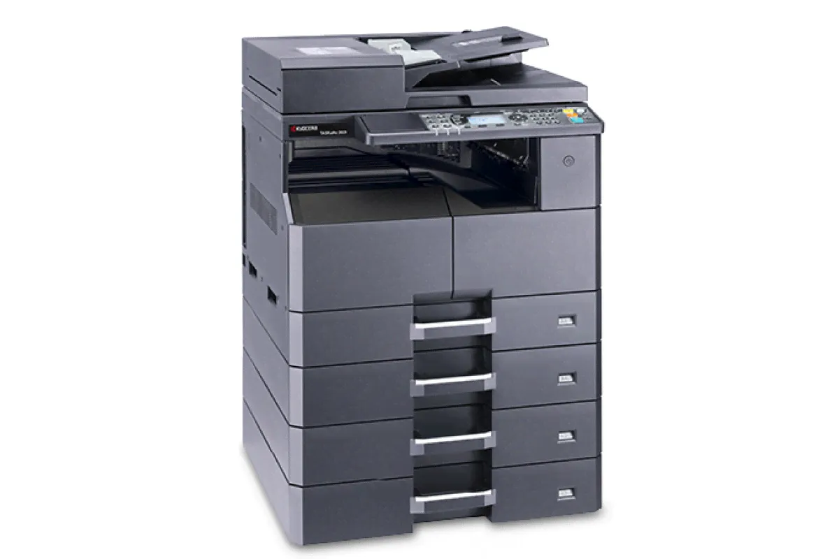 Kyocera TASKalfa 2021 МФУ (P/C/S/F,A3, 22/8 ppm A4/A3, 600 dpi, 256 Mb, USB 2.0, б/крышки, стартовый тонер 3000 стр.)-0