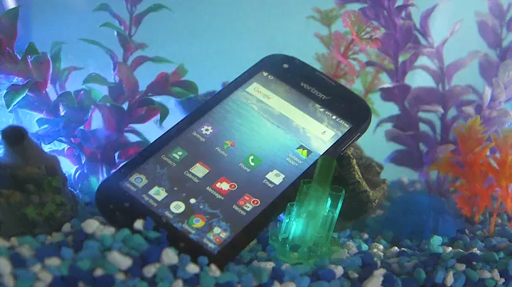 Kyocera DuraForce Pro Rugged Phone: Water Tank Test