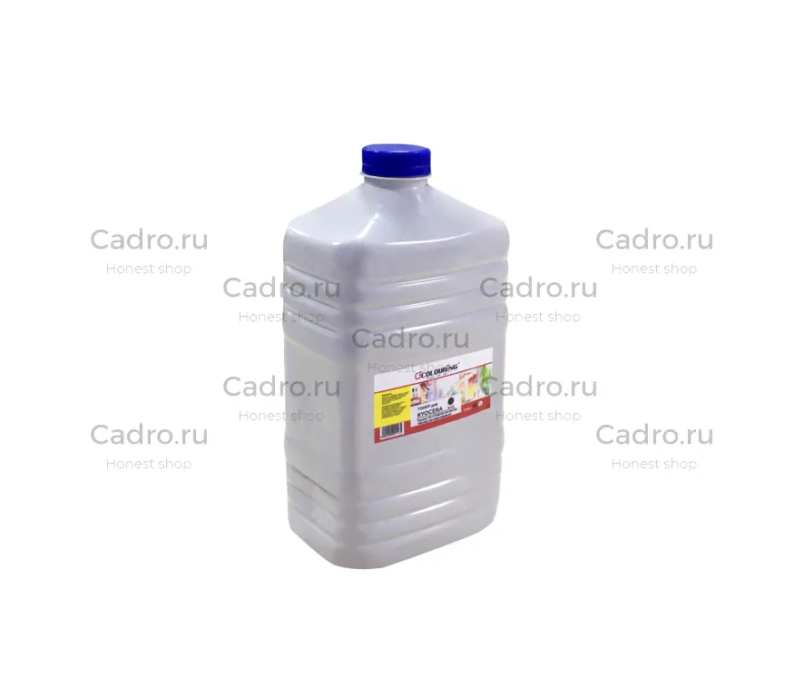 Тонер Kyocera TK-17/100/18/110/120/130/140/160/170/1100/410/420/435 1000 гр (S401) Colouring Universal Plus Фасовка РФ (PET)-0