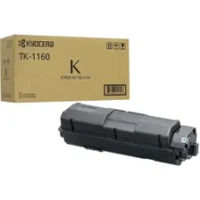 Тонер-картридж черный TK-1160 для Kyocera ECOSYS P2040dn, P2040dw, 7.2K
